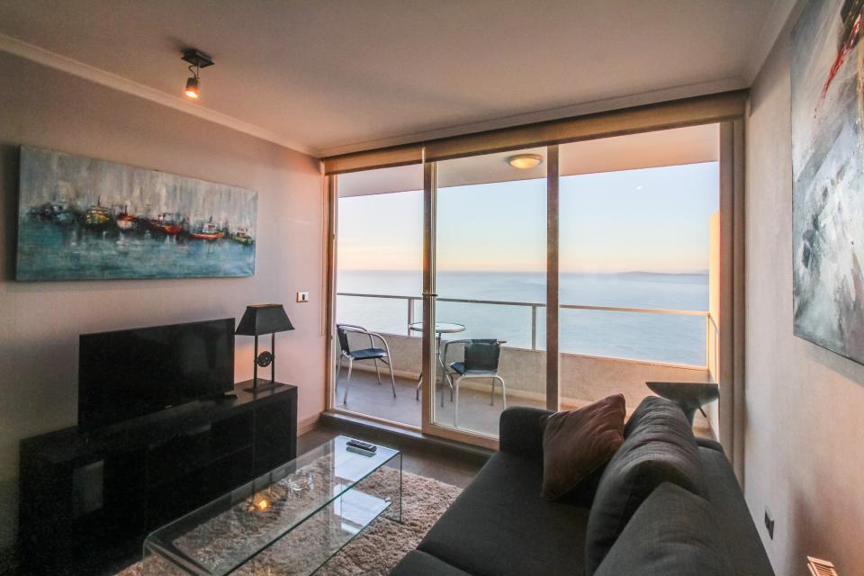 Apartamento En Costa Horizonte Concón Exteriör bild